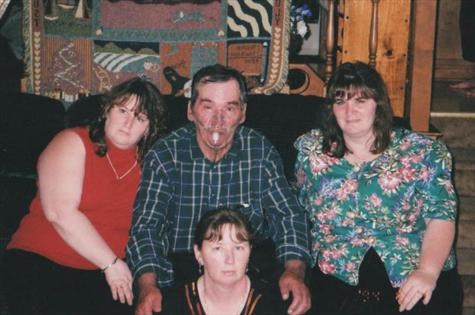 Jill, Daddy, Loretta and Susan