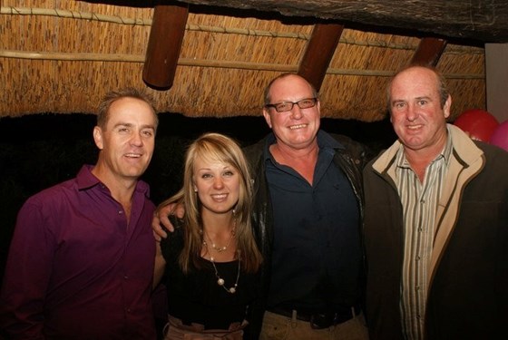 My daughter with her 3 Daddy's- Lucky girl!