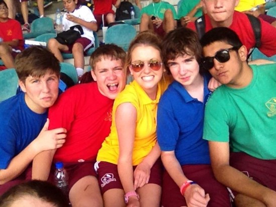 Alex at Sports Day <3