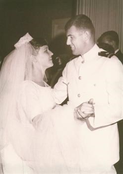 Carolyn and Ernie dancing at their wedding 6/16/1965