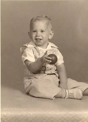 My dad was a cute baby