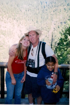 Melissa, Dad and Kami