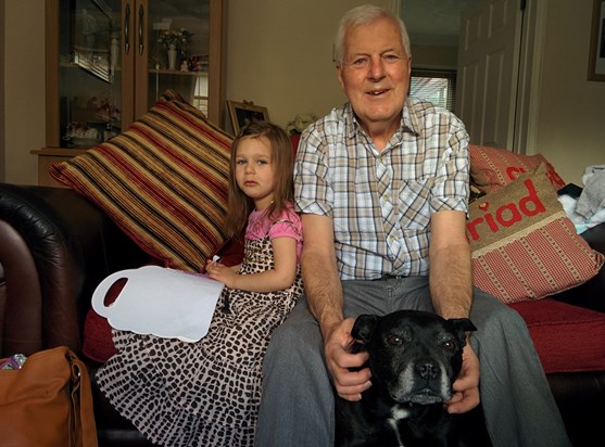 Ariel, Grampa and Lucy May 2016