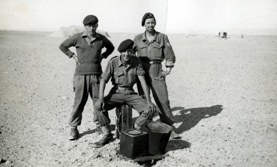 John Pettitt on right  1953
