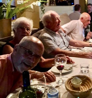 Moe’s 80th birthday meal in Spain 2019