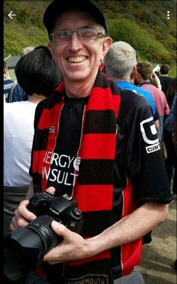 Peter at the AFCB Promotion Parade