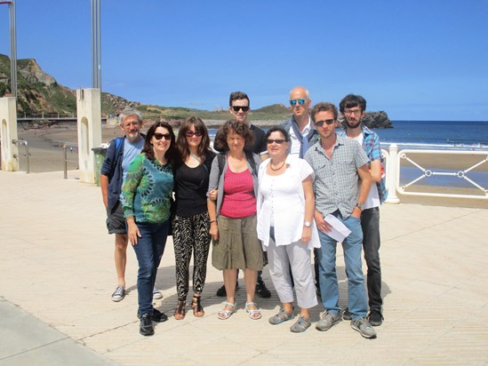 Family group at Salinas 2014 minus Kev, who took photo, and Ollie who was away.