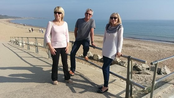  A sunny day in Bournemouth 2018 with forever special Wendy 