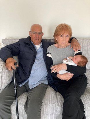 Gran, grandad and Oliver 