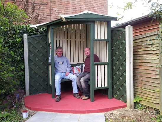 The grand opening of the Gazebo 2014