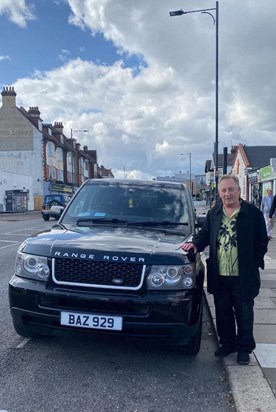 Grandad buying his Range Rover , bucket list ticked off