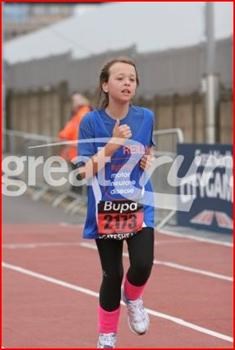 Oldest Granddaughter Reilly ran Great North Run this year for Grandad