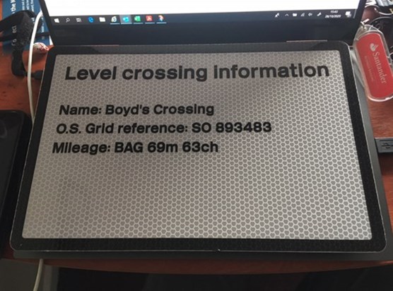 Notice for Boyd's crossing