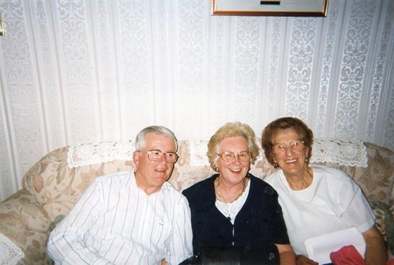 John, Claire & Johns mom, Lilly