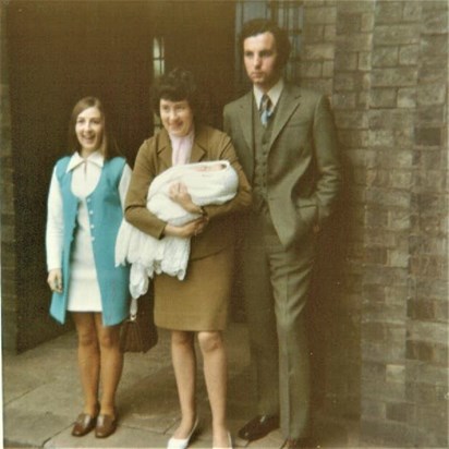 Aunty Audrey, godmother to my daughter Zoë, May 1971.