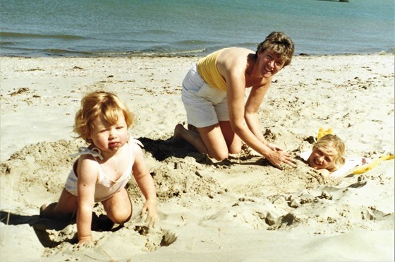 Summer beach fun