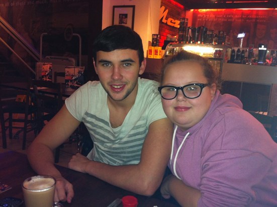 Scott and Hannah in Newcastle xx