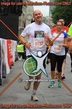 michael cooper running the british 10k london run for the cldf 12-7-2015