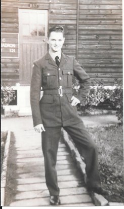 Viv at RAF Borgentreich ca 1955