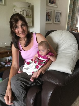 Diane with her Granddaughter 
