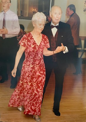 One of many passions: ballroom and line dancing with Jindra