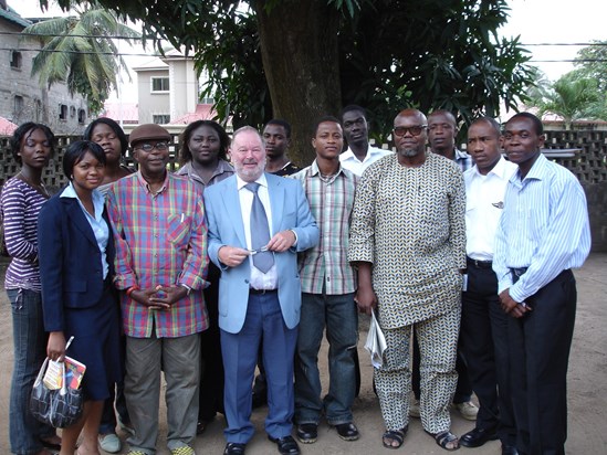 In Nigeria with Students 2008