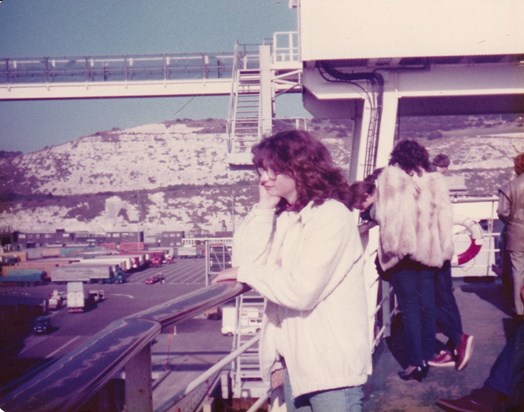 Outward bound ferry