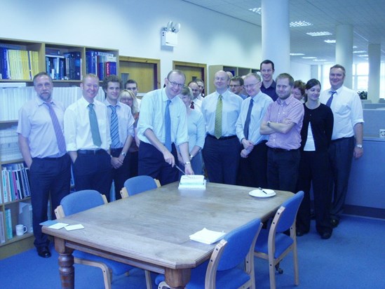 A change of name for the company warrants a cake meeting