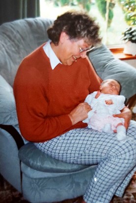 Jean with Ellie 1993