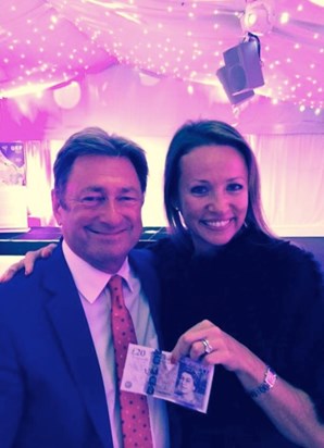 QEF Fundraiser with Carolyn and Gary & the lovely Alan Titchmarsh