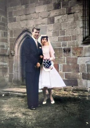 Wedding day 1959