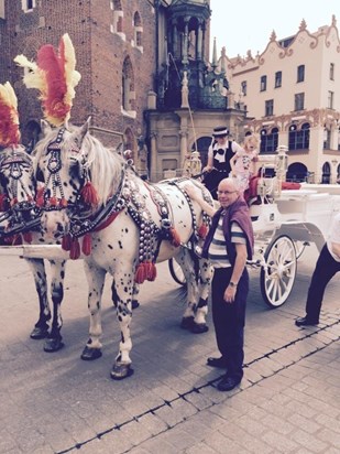 Dad & horses