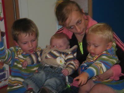 charlie and his 2 brothers and mummy xxx