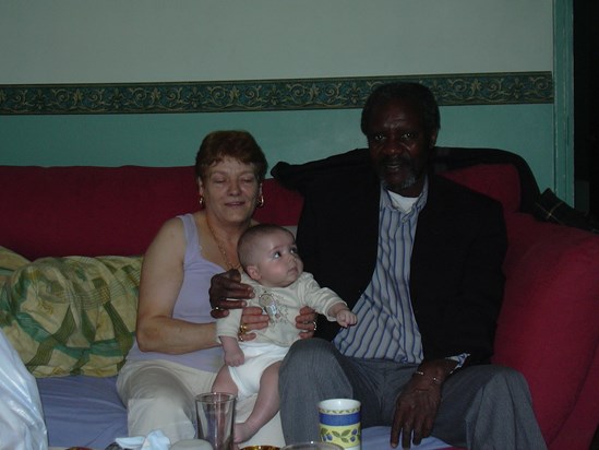 Grandparents who have spent over half a century together: Kebba and his beloved wife Jackie (Jean) x