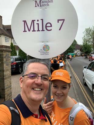 The Marsden March 15 mile charity walk (almost half way!) - May 2019