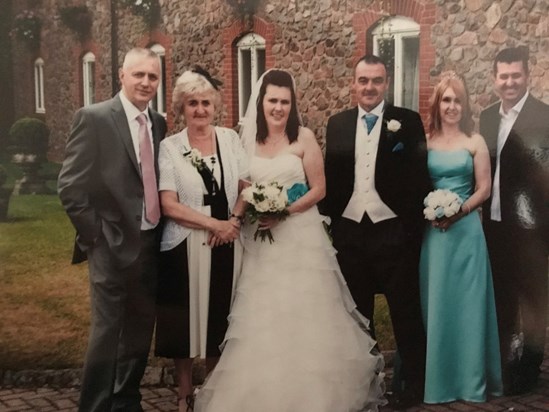 Together forever ??me,Mum,angie,Daz,garry and mitch XX