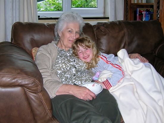 Grandma cuddles are the Best