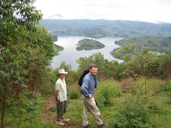 Posy and Richard Uganda