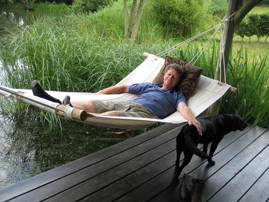 Boathouse hammock bliss