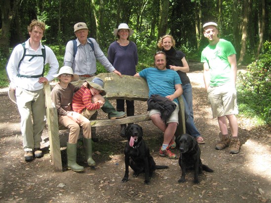 70th Group shot - Cornwall (Loe Bar)