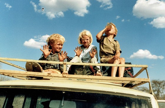 Kenya Landcruiser Children