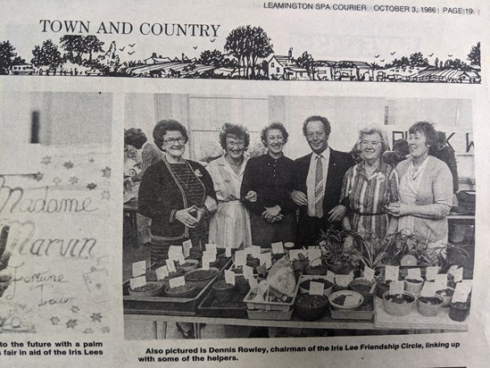 Michaelmas fair in aid of the Iris Lee Day Club 1986