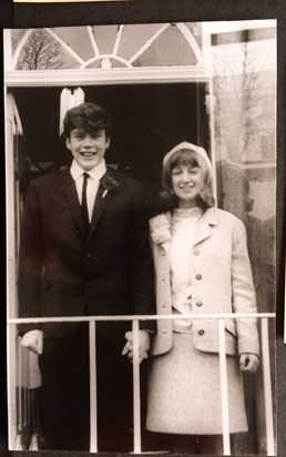 Barbara & Kevin's Wedding 26th November 1966