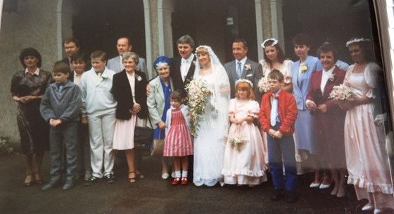 Barbara & Terry's Wedding 12th September 1987