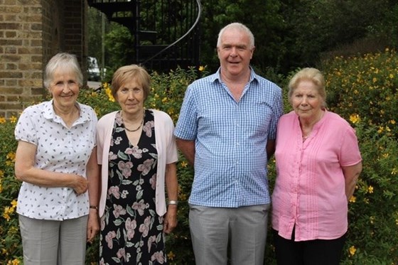 Mum with her brother and sisters