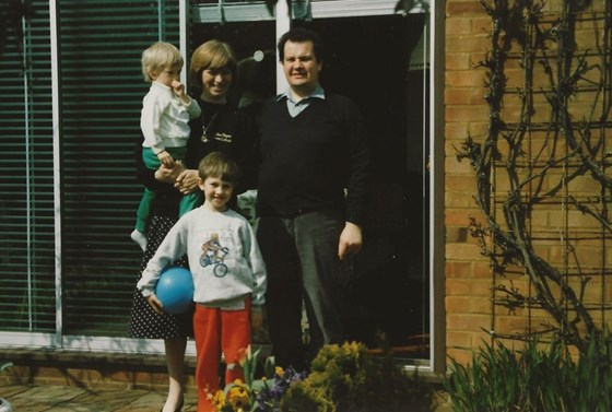 Here we are. The Callow’s together for a family picture. Family meant everything to John. 