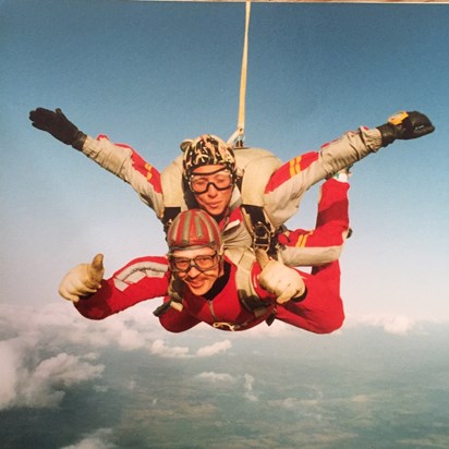 Sky Diving for Multiple Sclerosis 