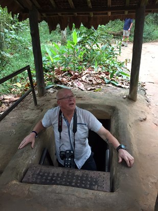 Cu Chi tunnels Vietnam 