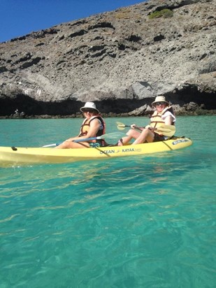 Dec 2014 kayaking in Mexico 