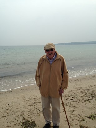Dad loved the sea